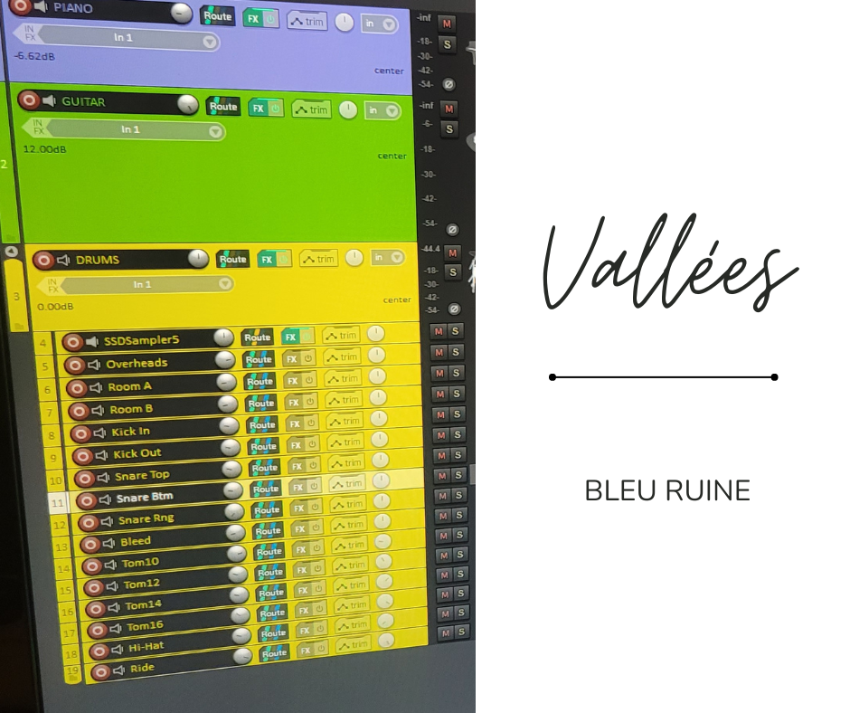 Vallées mixage